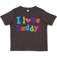 thumbnail image 3 of Inktastic I Love Daddy Girls Girls Toddler T-Shirt, 3 of 5
