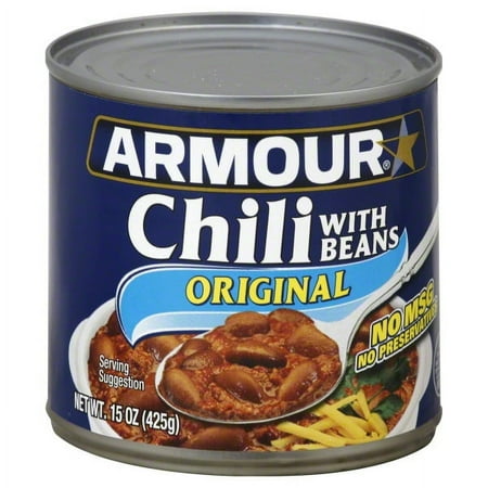 Armour w/Beans Chili 15 oz