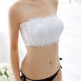thumbnail image 2 of Bigersell Soft Bra Clearance Longline Bra Wire-Free Bra Style R4208 V-Neck No Underwire Bras Pull-On Bra Closure Women's Plus Size Full-Coverage Bra White One Size, 2 of 4