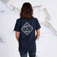 thumbnail image 4 of Salty Crew Women's Tippet Decoy Boyfriend Relaxed Fit Premium Tee T-Shirt (X-Small, Black Wash), 4 of 4