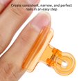 thumbnail image 4 of Clips de extensión de urs Con curva c de 4 Colores, Accesorios multifuncionales de pláshico para decoración de uñas, operación simple de 31 mm para uñas largas y delgadas,, 4 of 7