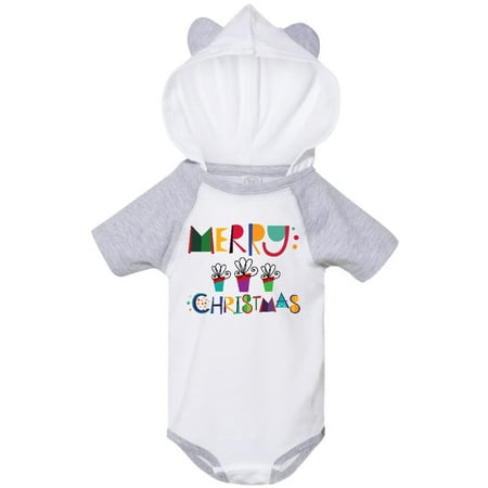 

Inktastic Merry Christmas Holiday Gift Gift Baby Boy or Baby Girl Bodysuit