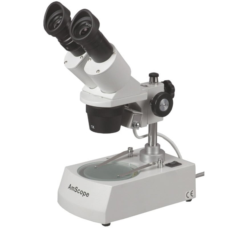 OMAX 20X-40X-80X Cordless Binocular Stereo Microscope LED Lights+1.3MP Camera+Cleaning Pack+Book