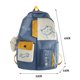 thumbnail image 1 of Bolsa Moda mujer dibujos animados gato impresión mochila estudiante escuela mochilas (azul) Likrtyny Para Estrenar, 1 of 9