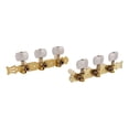 thumbnail image 4 of Pegs de Réglage de Corde de Guitare, 2Pcs Blanc Bouton Remplacement Guitare Classique Cordes Têtes de Machine Durable 1:15 Rapport d'Engrenage pour Instruments de Musique, 4 of 8
