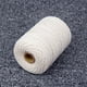 thumbnail image 5 of Cordón trenzado para proyectos de manualidades y decoración colgante de bricolaje Hilo de macramé de algodón natural, 5 of 8