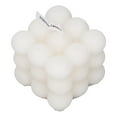 thumbnail image 3 of Decorations  Candle, Easy To Light Hand Poured Home Decor  Candle Exquisite  For Living Room For Bathroom White,Yellow,Pink,Blue, 3 of 8