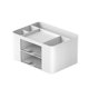 thumbnail image 1 of 1 Uds Organisateur Crayon Enfant Pour Papeterie (blanco), Multifonctionnel Rangement Bureau,organisateur De Bureau Multifonctionnel,organisateur De, 1 of 5