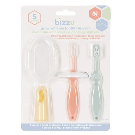 Bizzu Grow With Me Toothbrush Set