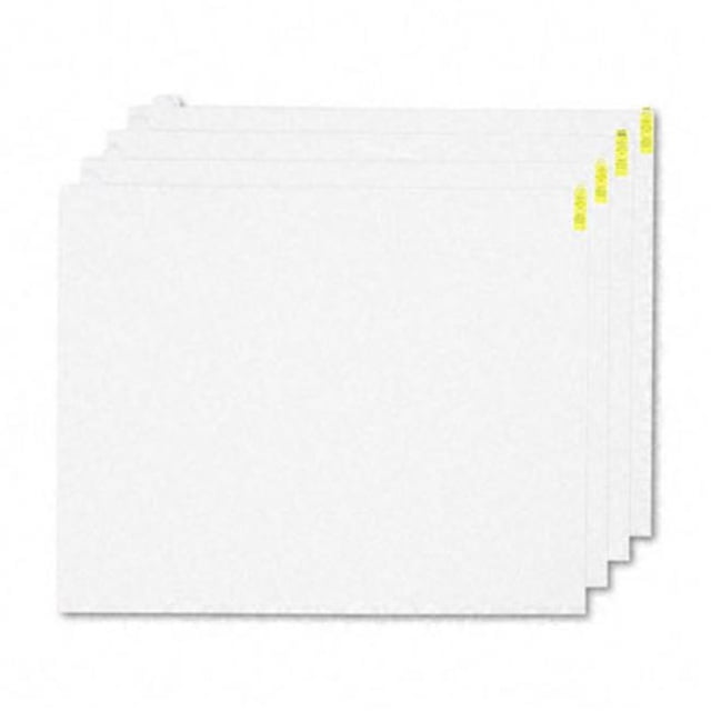 Crown WCRPLPDW Tapis de Nettoyage pour Saleté 60 Feuilles 30w x 24h 4 par Carton Blanc