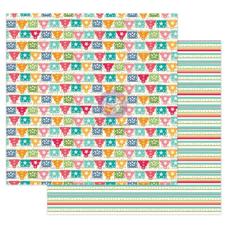 

PRIMA MARKETING INC Julie N Solecito Collection 12x12 Sheet - Papel Picado - 12 x12 with foil detail UPC 655350913427