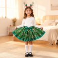 thumbnail image 2 of SJLDQY Carnival Girls Deer Dress Up Lace Mesh Dress With Headwear Outfits Funny Party Stage Performance Clothes Set, 2 of 4