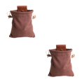 thumbnail image 1 of Soidarity Bolsa de cuero y lona, bolsa de forraje de lona para caminatas, tesoros y conchas marinas, cinturones fáciles de enrollar Type2 NO2, 1 of 6