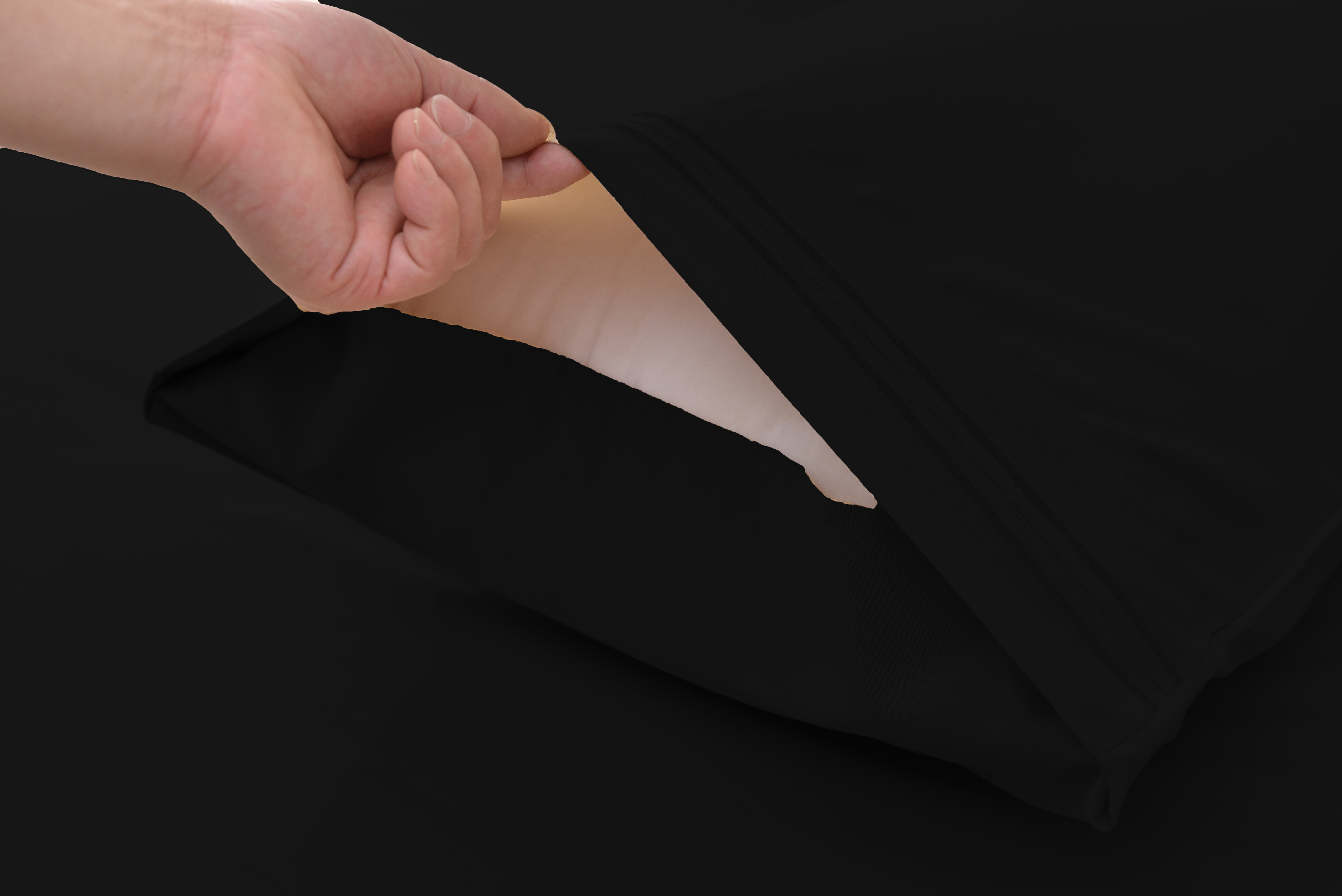 Perfectly Series Rayon Made from Bamboo Sheet Set - Wrinkle Free -Softer than Cotton- Deep Pockets - 3 Piece - 1 Fitted Sheet, 1 Flat, 1 Pillowcases Twin, Black