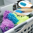 thumbnail image 4 of Washable Dusters for Cleaning, Phoenixes Feather Duster Extendable Dusting Wand 11"-30", Wet or Dry Use (5 Pcs), 4 of 7