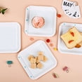 thumbnail image 3 of AimFun 48Pcs Back to School Notebook Party Plates First Day of School Paper Plates Disposable 7 Inch Square Decorative Plate for Kindergarten Preschool Graduation Party Supplies Decor, 3 of 8