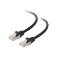 thumbnail image 1 of C2G 75ft Cat5e Snagless Shielded (STP) Ethernet Network Patch Cable - Black - Patch cable - RJ-45 (M) to RJ-45 (M) - 75 ft - STP - CAT 5e - molded, stranded - black, 1 of 3