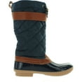 thumbnail image 2 of NY VIP Women's B7777 Tall Duck Boot Rain & Snow Boot with Sherpa Lining and Quilted Canvas Upper, 2 of 4