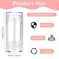 thumbnail image 2 of 30 Pcs Clear Empty Deodorant Containers, 1oz/30ml Twist-Up Refillable Lip Balm Tubes Bottom Fill Deodorant Bottles Tubes for DIY Lipstick Solid Perfume, 2 of 7
