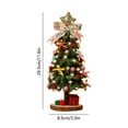 thumbnail image 3 of 2025 Twisted Stick Christmas Tree – Festive Christmas Decorations with Lights, "Merry Christmas" Sign, and Tinsel, Perfect for Holiday Home Decor and Gifts, 3 of 6