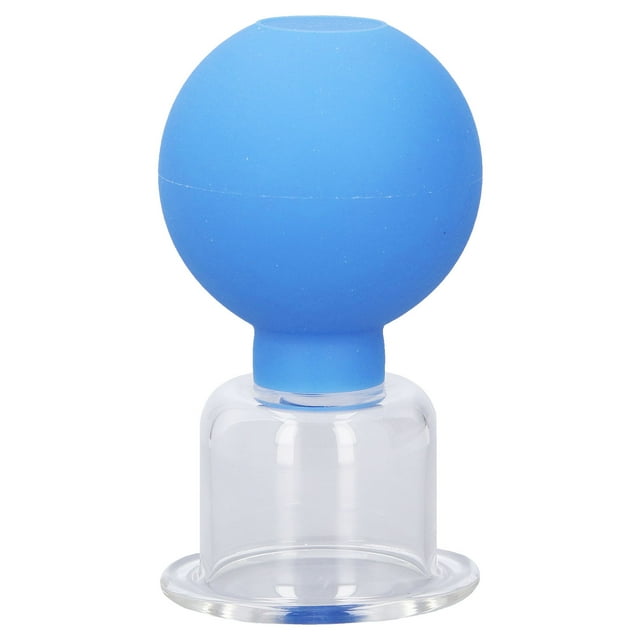 Facial Cupping, Labor Saving Vacuum Cupping For Beauty Care Blue No 4