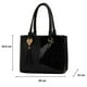 thumbnail image 3 of Bolsa Crocco De Mujer FANA Julia Color Negro 3 Lúcela Gana Ya, M4038!!, 3 of 3