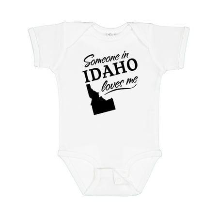 

Inktastic Someone in Idaho Loves Me Gift Baby Boy or Baby Girl Bodysuit