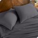 thumbnail image 1 of Bare Home Juego de Fundas de Almohada TENCEL™ - Lyocell Derivado Del Eucalipto - Estándar, Gris Hierro Forjado, 1 of 6