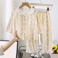 thumbnail image 2 of HCNTES Girls Pajamas 5T 6T 7T 8Y 9Y 10Y Child Girl Sleepwear Clothes for Kids Long Sleeve Shirt Elastic Pants 2Pcs Cute Set Girls Fall Winter Pajamas, 2 of 5