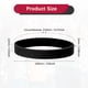 thumbnail image 3 of Uxcell 24Pcs Pulseras de Goma, Pulseras de Silicona de Color Sólido para Deporte/Entrenamiento/Baloncesto Hombres Mujeres Adolescentes [Negro], 3 of 6