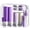 Purple, variant on INSFIT 17 Pack Travel Bottles for Toiletries, Tsa Approved 3oz & 2oz Travel Size Containers, Bpa Free Leak Proof Refillable Travel Essentials for Shampoo Conditioner Lotion
