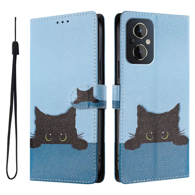 FOXDOCK Funda Tipo Cartera para OnePlus Nord N20 con Soporte y Correa – Diseño de Patrones Lindos
