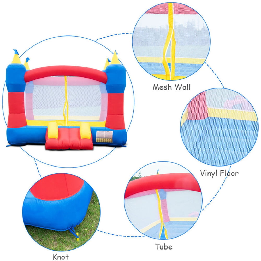 Aimee Lii Bounce House Magic Castle Inflatable Bouncer without Blower, Playhouse for Kids Outdoor Aimee Lii Bounce House Magic Castle Inflatable Bouncer without Blower, Playhouse for Kids Outdoor