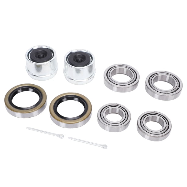 Kit De Reparación De Rodamientos De Cubo De Remolque L68149 L68111 Para Ejes De Remolque De 1-3/8 Pulgadas A 1-1/16 Pulgadas 3500 Libras Con Pasador De Chaveta De Cubierta