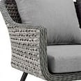 thumbnail image 5 of Modway Endeavor Aluminum & Fabric Outdoor Patio Loveseat in Gray, 5 of 5
