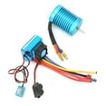 thumbnail image 2 of F540 4370KV Brushless Motor Set, 4 Pole 12 Slot F540 Brushless Motor Blue High Performance High Reliability  For 1/10 RC Car, 2 of 8