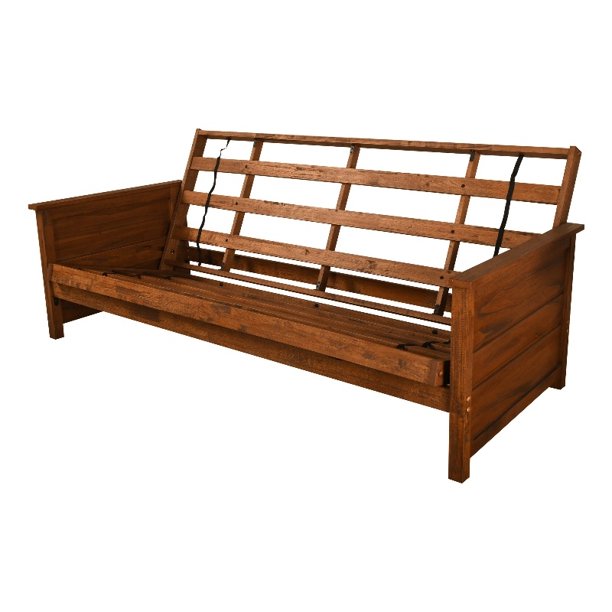 Kodiak Furniture Lexington Full-size Futon Frame in Weathered Brown
