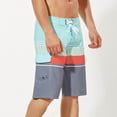 thumbnail image 5 of Men's Swim Trunks 7 Inch Bathing Suit Board Shorts with Pockets Swimming Swimsuit Beach Shorts Big and Tall, 5 of 9