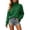 Green, variant on Edvintorg Sweaters for Women High Neck Casual Pullover Top Long Sleeve Loose Soft Knit Blouse Plus Size Fashion Women Clothing Yellow S-5XL