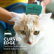 FURminator Small Cat Undercoat deShedding Tool for Short Hair, Reduces Loose Hair from Shedding