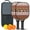 Pioneer Flower Floral, variant on Pickleball Paddles Set,Pioneer Flower Floral Print Pattern Fiberglass Surface Pickleball Racket Set with 2 Indoor Outdoor Pickleball Balls and Pickleball Bag,Pickle-ball Equipment