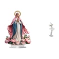 thumbnail image 1 of Figura de bailarina con escena de , adorno acrílico 2D de resina, estatua moderna de bailarina, ideal para oficina o sala de estar., 1 of 8