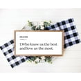 thumbnail image 4 of Home wall art Farmhouse wood signs, 4 of 6