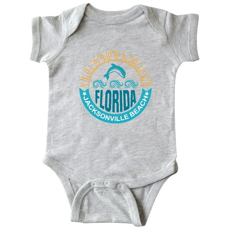 

Inktastic Jacksonville Beach Florida Matching Gift Baby Boy or Baby Girl Bodysuit