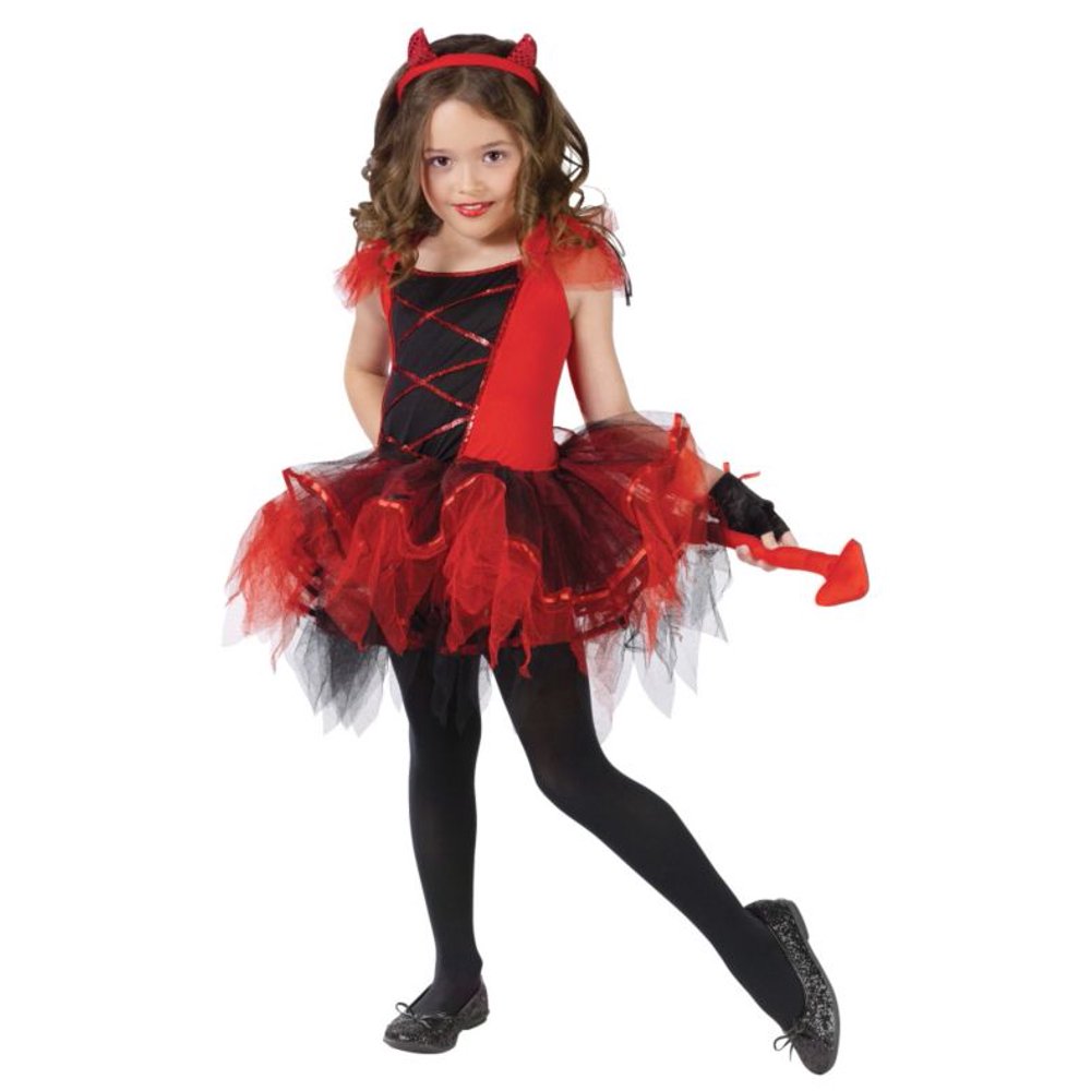 Red Devil Girls Halloween Costume