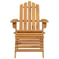 thumbnail image 2 of vidaXL Garden Adirondack Chair with Footrest Solid Acacia Wood, 2 of 5