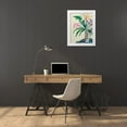 thumbnail image 3 of Augustine, Jodi 25x32 White Modern Wood Framed Museum Art Print Titled - Pop Florals I-Stripes, 3 of 4