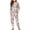 Alpaca Cactus, variant on Hippie Flower Women Sleepwear Pajama Set Long Sleeve Nightwear 2 Pack Floral Home Long Pant & Pullover T-shirt Outfits Comfy Crew Neck Pajamas Size M