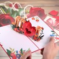 thumbnail image 2 of Advancent Tarjetas compactas y ligeras del día de San Valentín para todos Tarjetas de papel de regalo para el día de la madre Kits de decoración para fiestas, 2 of 6