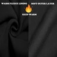 thumbnail image 2 of RJMDKXZ Fleece Hoodies for Men Pullover Loose Fit Casual Solid Long Sleeve Drawstring Fleece Lined Sweatshirts Comfy Warm Tops with Hood, 2 of 7